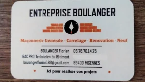 ENTREPRISE BOULANGER à Migennes