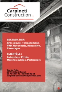 Carpineti Construction à Villard-Bonnot