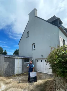 Entreprise Caplot Luciano Peintre Plabennec – peinture de façade Finistère Démoussage Traitement Hydrofuge couvreur à Plabennec