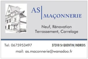 AS MACONNERIE à Saint-Quentin-sur-Indrois