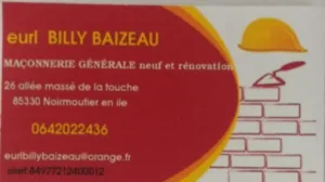 Eurl billy baizeau à Noirmoutier-en-l'Île