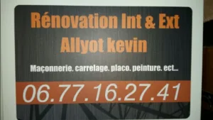 Rénovation Int&Ext Allyot kevin à Chissey-en-Morvan
