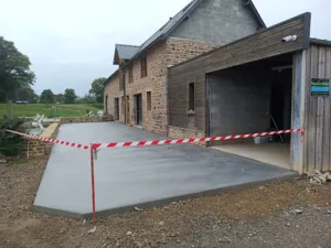 Maçonnerie Mariau à Saint-Ovin