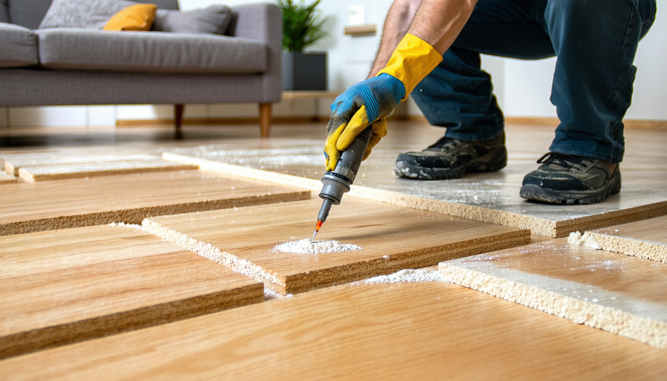 découvrez comment l'injection de polyuréthane expansive peut redresser et restaurer votre parquet affaissé. cette solution efficace permet de combler les vides et de renforcer la structure de votre sol, offrant ainsi un aspect uniforme et durable.