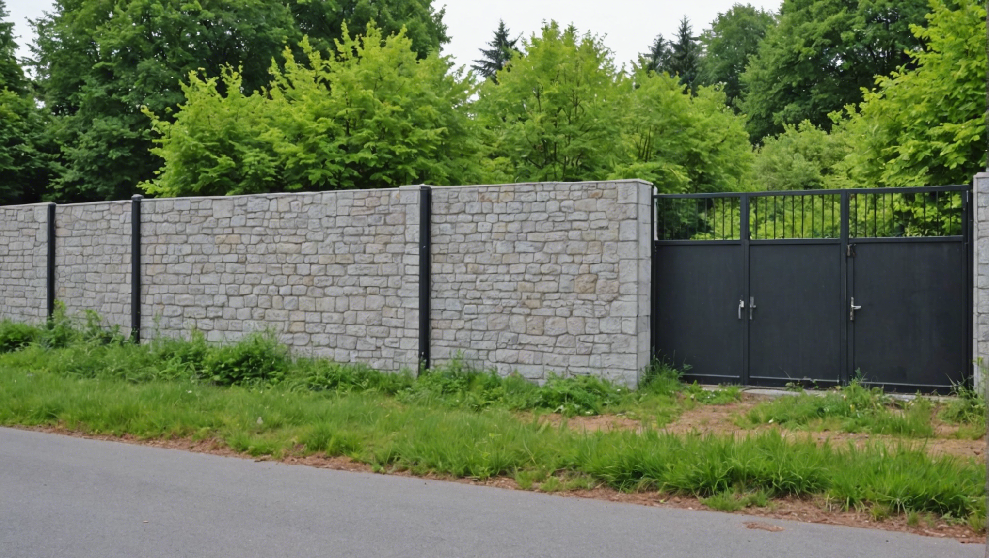 découvrez la distance à respecter pour la construction d'un mur privé dans cet article explicatif.